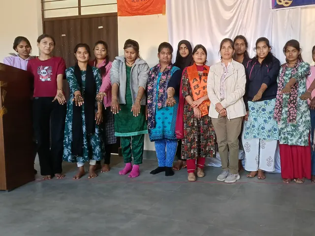 Group photo of women participants
