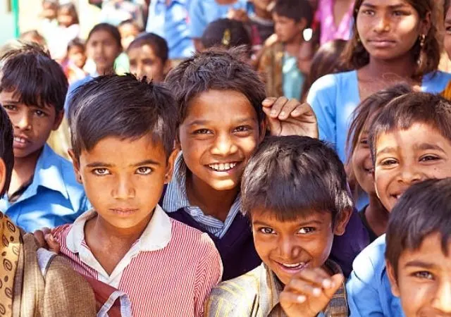 Smiling children