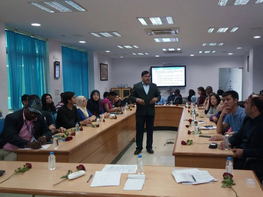 Participants attending a training workshop